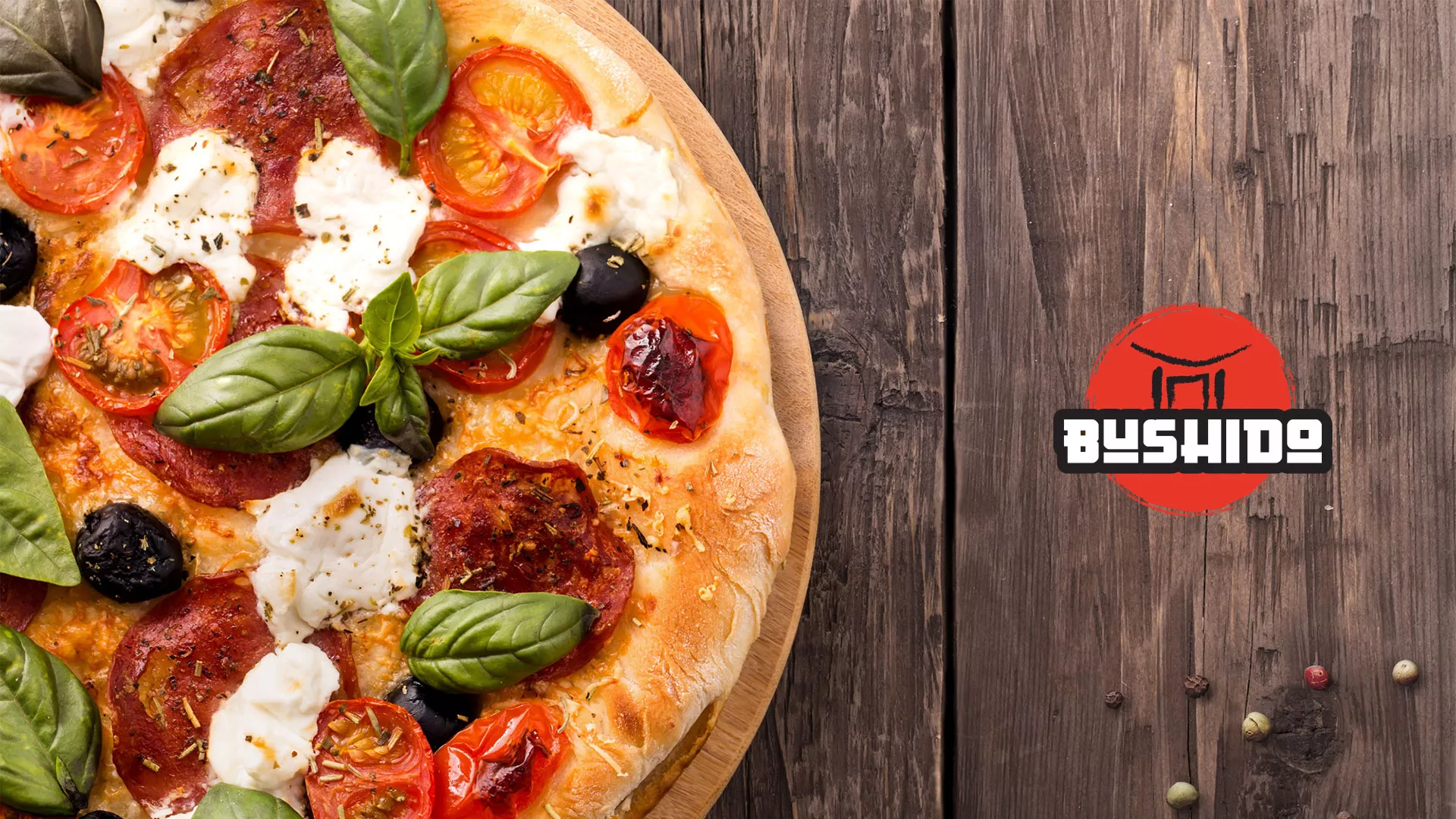 Разработка сайта для пиццерии «BUSHIDO» в Полярном