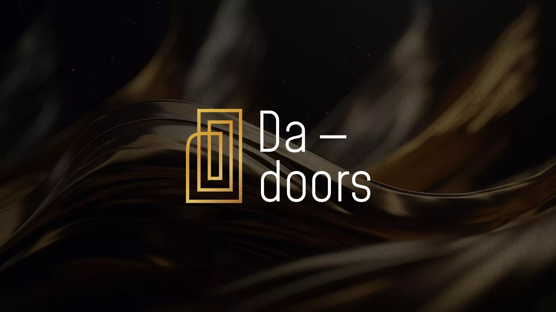 Разработка логотипа для компании «DA-DOORS» в Полярном